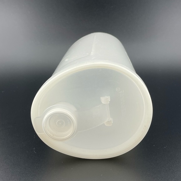 Vintage, White Sweet Saver With Lid and Cap by Tupperware - Picture 2 of 7